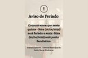 Aviso de Feriado